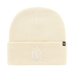 47 Brand Cream New York Yankees Hat B- bézs kötött sapka B-HYMKR17ACE-NTO15121343