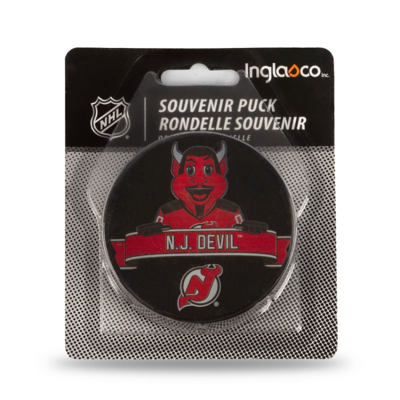 Inny Inglasco NHL Mascot Hockey Puck 510AN001901 Edzőfelszerelés fekete