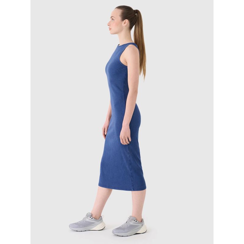 Women's ribbed knit dress 4F