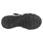 Skechers S-Lights: Flex-Glow Bolt 400138L-BKSL Black fekete utcai cipő