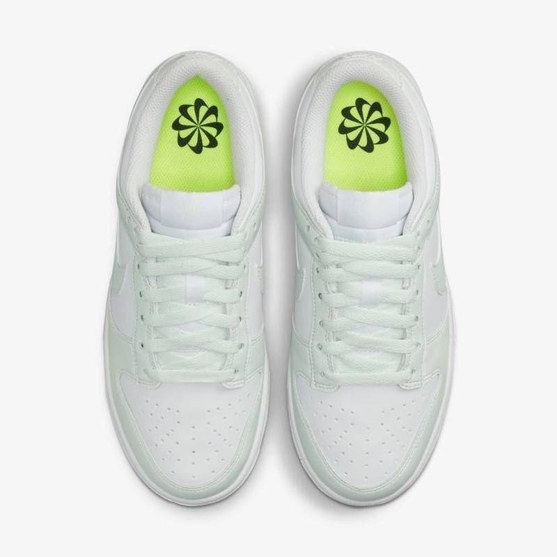Women's Nike Dunk Low Nature WMNS Summer Sneakers - DN1431-102 menta utcai cipő