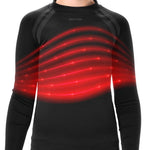 Meteor Thermoactive underwear 140/152 Jr fekete gyerek termoaktív ruha 16681
