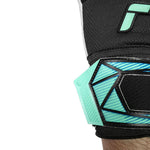 Reusch Attrakt RE:GRIP NC Goalkeeper Gloves Black-Blue 5670535 kék kesztyű 56705357272