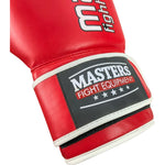 MASTERS FIGHT EQUIPMENT RPU-SMART red boxing gloves piros kesztyű 01302-10