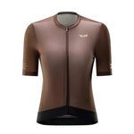 Rockbros 15110007004 TVI Women's Cycling Jersey Short Sleeve - Brown barna póló 15110007003-211721