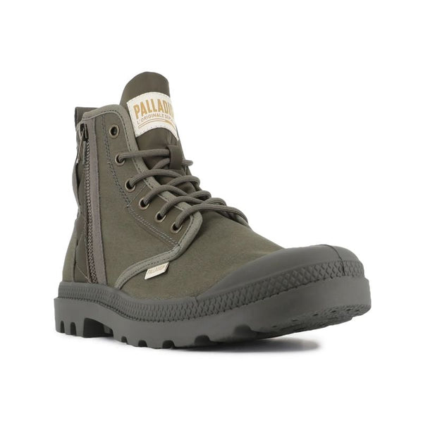 Palladium Pampa Detroit Zip 79500-325-M Olive Night General
