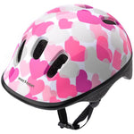 Meteor KS06 Hearts pink bike helmet size S 48-52cm Jr rózsaszín helmets