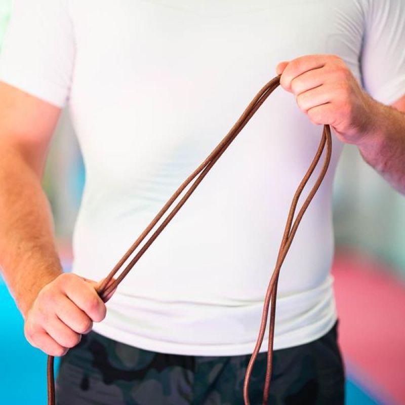 HMS SK17 Leather Skipping Rope barna edzőfelszerelés 17-36-017