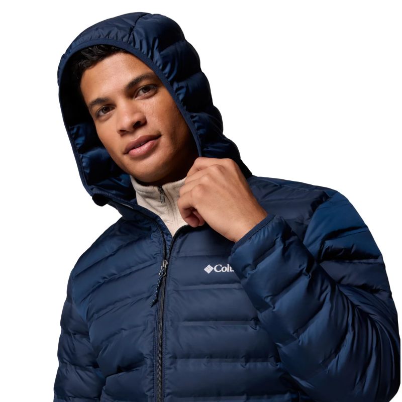 Columbia Lake 22 II Down Hooded Jacket 2086294464 Navy Blue L Ruházat
