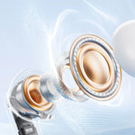 head Joyroom JR-FB1 Funpods Bluetooth 6.0 In-Ear TWS Wireless Headphones with AI Functions - White fehér headsets