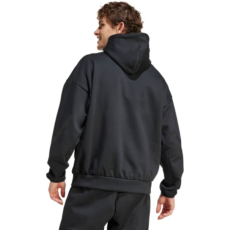 adidas Men's ZNE Hoodie Black JE7537 Ruházat