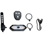 Dunlop Rear Bike Light With Led Indicator Usb Charging kiegészítő GSP-571478