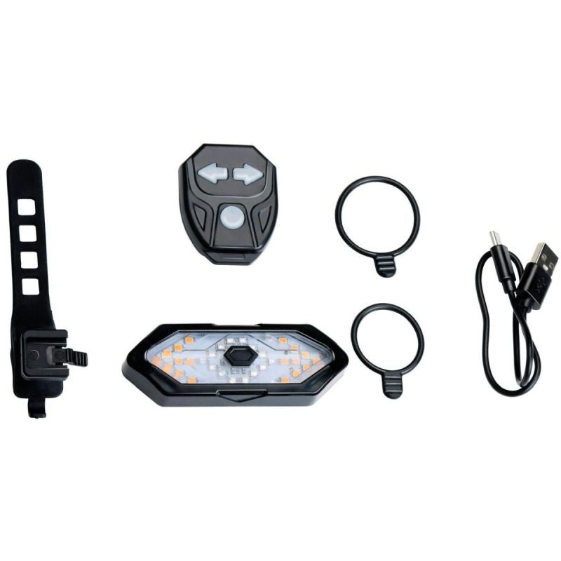 Dunlop Rear Bike Light With Led Indicator Usb Charging kiegészítő GSP-571478