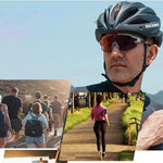 Rockbros Photochromic Cycling Glasses with UV Protection and Corrective Insert - Multicolor multikolor glasses, training equipment