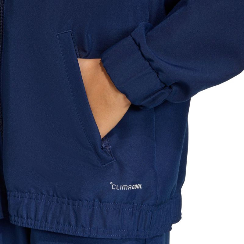 Adidas Entrada 26 Presentation Kids’ Track Jacket Navy sötétkék gyerek pulóver JZ6615