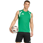 Adidas Men’s Tiro 26 Competition Sleeveless Jersey Green zöld férfi póló KA7612
