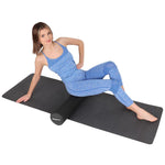 Enero FITNESS YOGA ROLLER EVA WITH NUTS FIT fekete training equipment