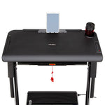 HMS MULTI Electric Treadmill with Desk 1-12 km/h, Gray szürke edzőfelszerelés 17-19-126