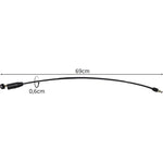 XQMAX BIKE LOCK WITH KEY 0. BLACK fekete pénztárca GSP-515399