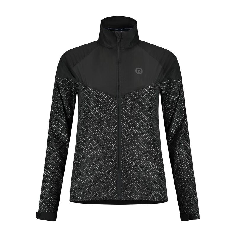 Rogelli ESSENTIAL HIVIS 2XL fekete dzseki