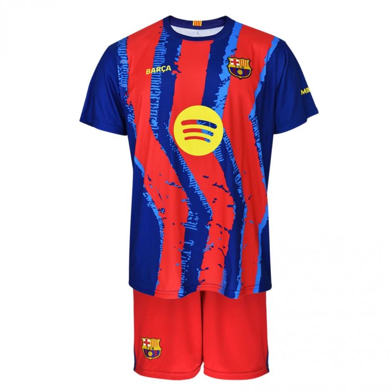 FC Barcelona Robert Lewandowski set shirt junior box 2025/26 short