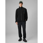 Men's relaxed fleece with stand-up collar 4F