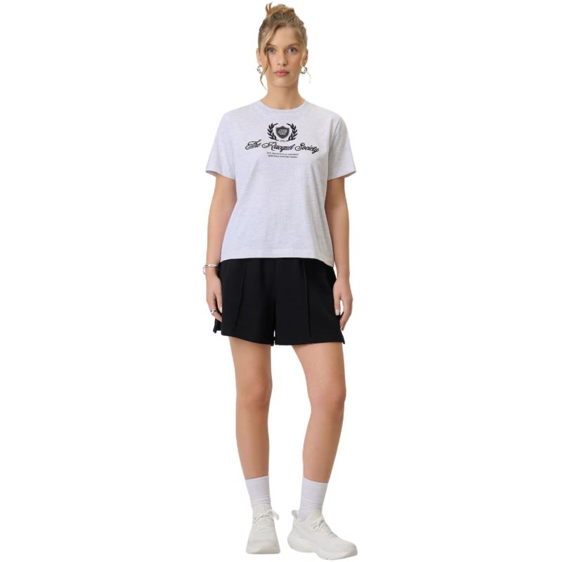 4F Women's T-shirt F2738 cool light melange 27M szürke póló