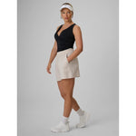 Women's slim top with gathers 4F