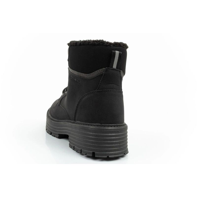O'Neill winter boots women's hiking boots, insulated ankle boots, fashionable black fekete cipő