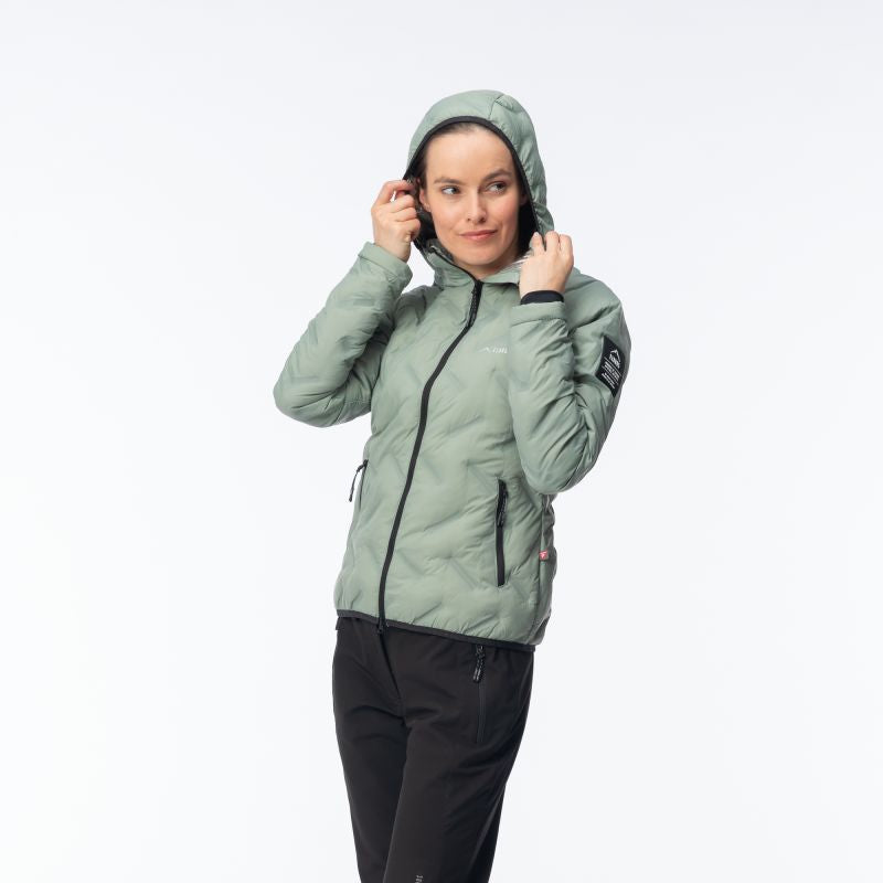 Elbrus Huel Primaloft Wos W Quilted szürke dzseki