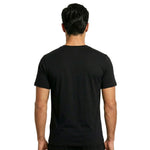 AIR Jordan Jumpman Embroidered Air Crew Men's T-shirt Black - fekete póló