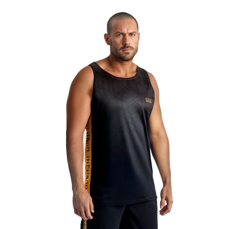 DBX Bushido TankTop GOLD boxing ezüst póló