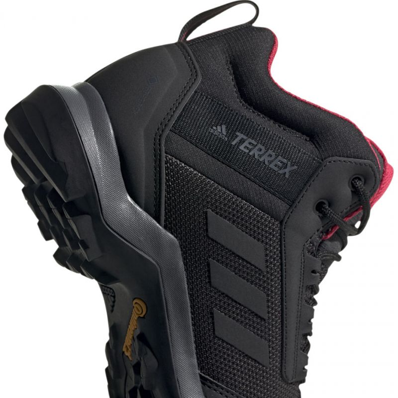 Adidas Terrex AX3 Mid GTX W trekking fekete cipő