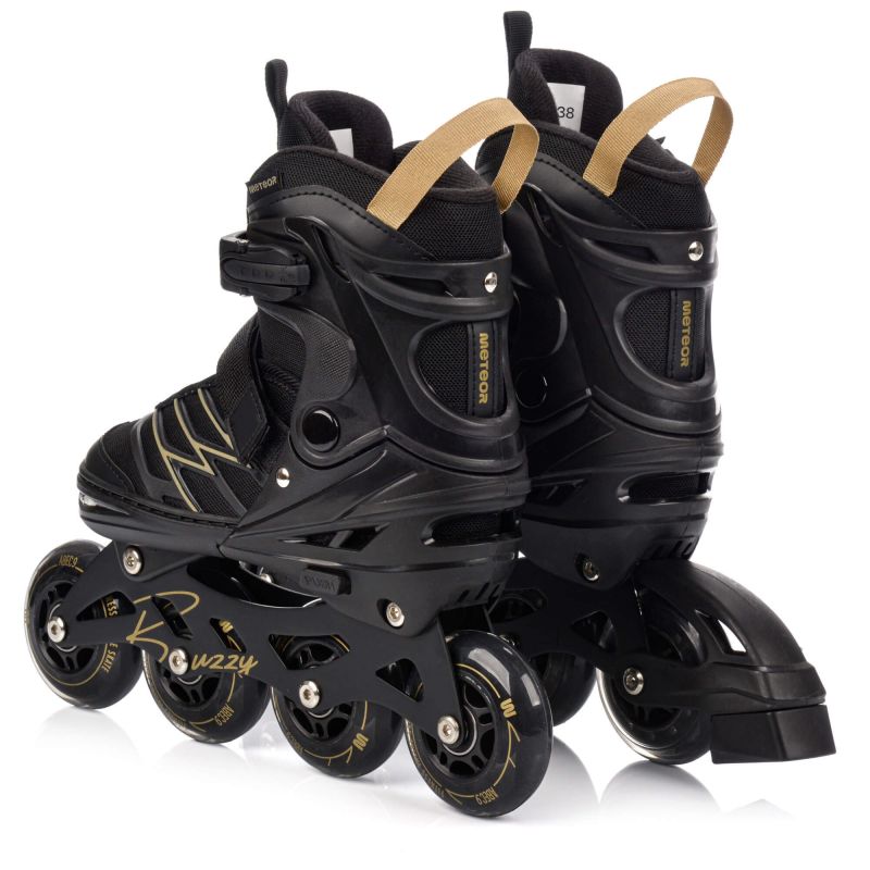 Meteor M 34-38 Buzzy Roller Skates Black/Gold
