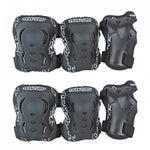 Tempish FID 1020000713 3-piece protectors fekete sets, protectors and knee pads