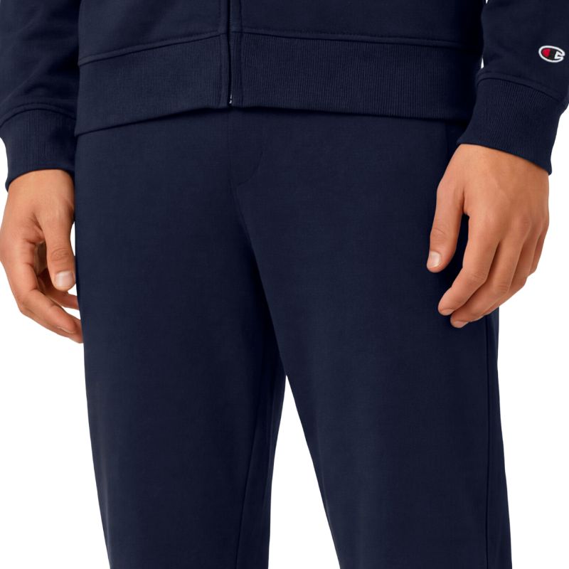 Champion Full Zip Suit Men's Tracksuit Navy Blue 222248 BS501 sötétkék szett