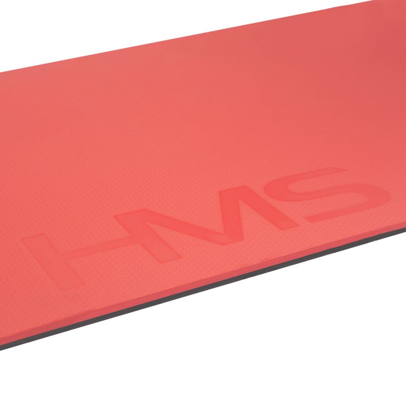HMS Premium MFK03 Red-Black Club Fitness Mat with Holes piros póló 17-44-278