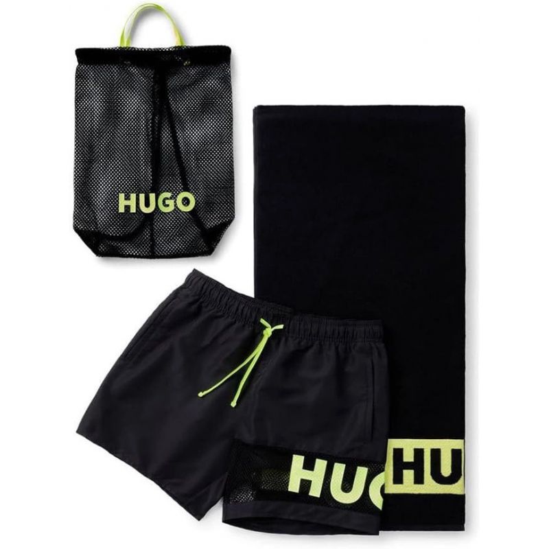 Inny Hugo Cruise M 50515502-001 swim shorts + towel set Úszóruha