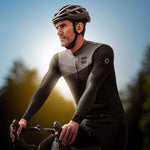 Rockbros 15120009005 Long Sleeve Cycling Jersey Spring/Summer - Black
