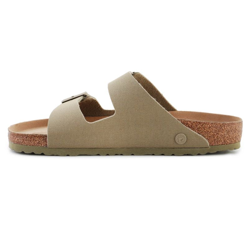 Birkenstock Rivet Logo Vegan Canvas Faded M 1023958 slides Cipő