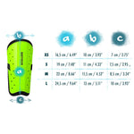 Meteor XS Soccer uniw shin guards