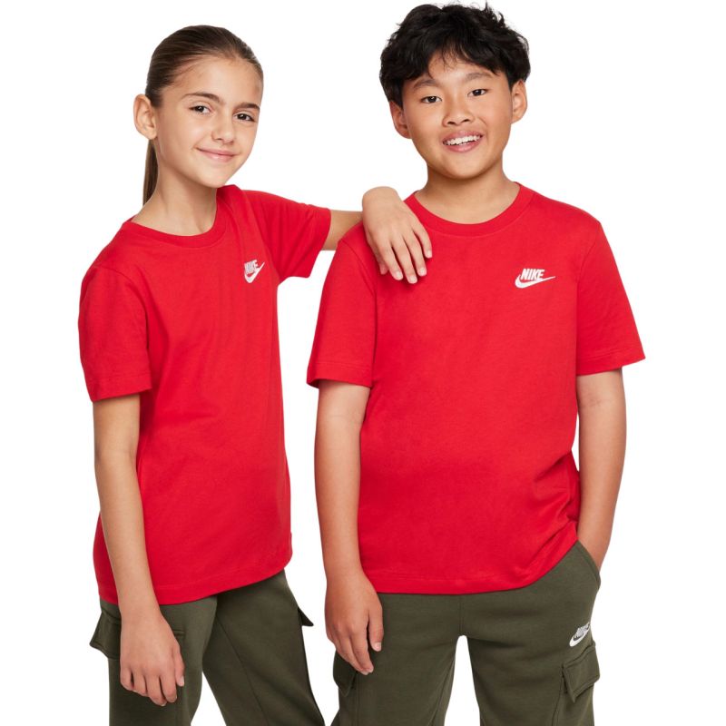 Nike Sportswear Kids T-Shirt FZ5177 piros póló