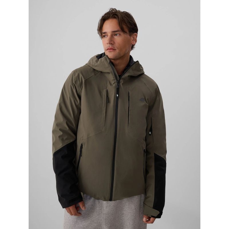 4F Men’s 3-in-1 Winter Jacket with 8000 Membrane kötött sapka 4FRAW26TTJAM1380-43S