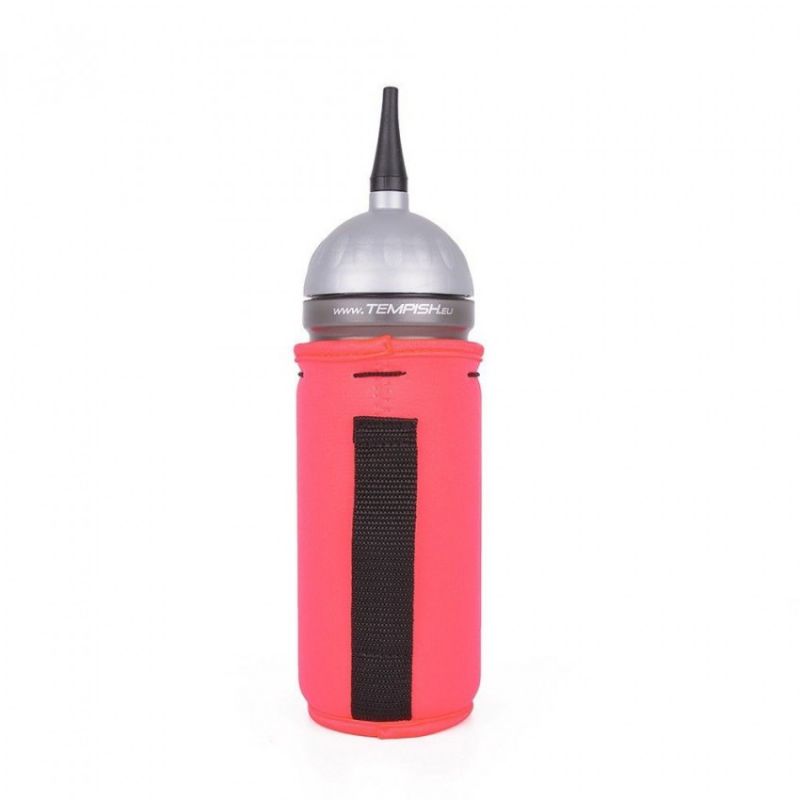 Tempish 1240000108 thermal water bottle cover czarny water bottles, covers, training equipment, tourist equipment