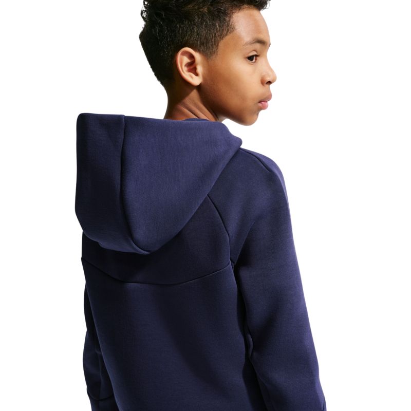 Nike FC Barcelona Tech Fleece Kids' Sweatshirt Navy kék ruházat II3722498