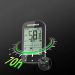 Rockbros M1Pro Bluetooth GPS Bike Computer IPX6 - Black fekete versenyúszó 304004-211786