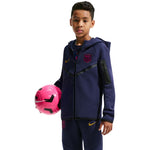 Nike FC Barcelona Tech Fleece Kids' Sweatshirt Navy kék ruházat II3722498
