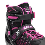 SMJ UT 103 Lea 2in1 roller skates fekete görkorcsolya
