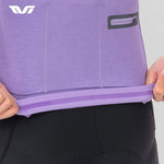 Rockbros TVI Women's Long Sleeve Cycling Jersey Fall/Winter L - Purple l \ fioletowy kötött sapka 15310002003-211746