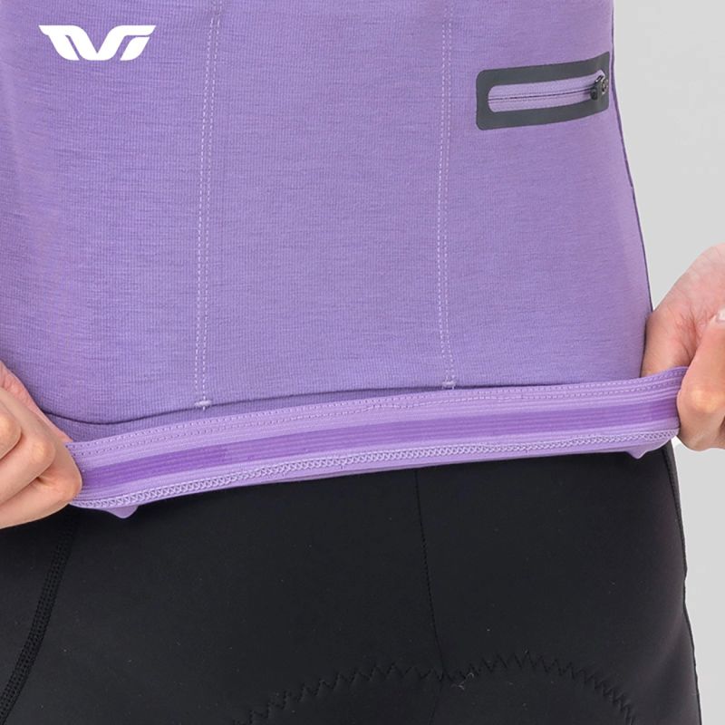 Rockbros TVI Women's Long Sleeve Cycling Jersey Fall/Winter L - Purple l \ fioletowy kötött sapka 15310002003-211746